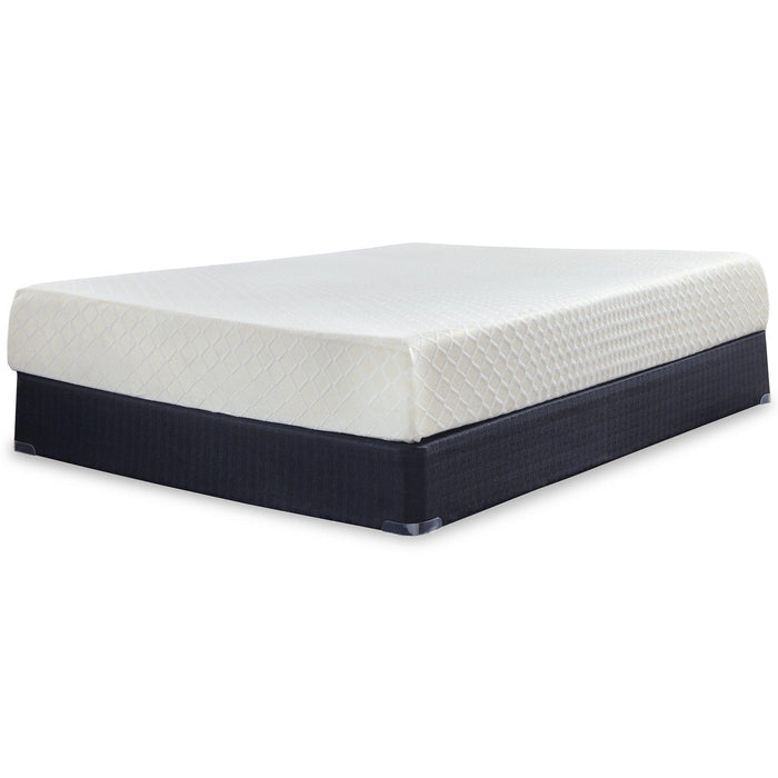 10 Inch Chime Memory Foam Mattress in a Box Mattress Ashley Furniture