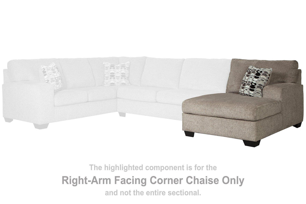 Ballinasloe 3-Piece Sectional with Chaise Sectional Ashley Furniture