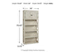 Bolanburg 75" Bookcase Bookcase Ashley Furniture