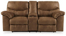 Boxberg Reclining Loveseat with Console Loveseat Ashley Furniture