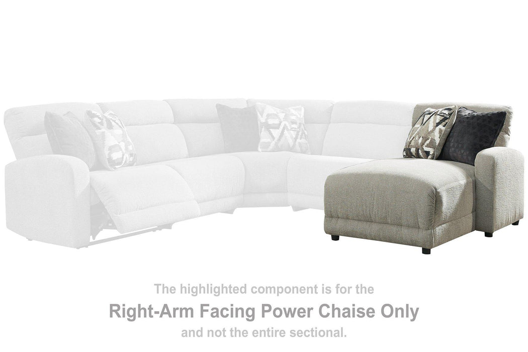 Colleyville Power Reclining Sectional with Chaise Sectional Ashley Furniture