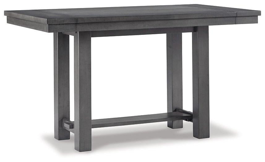 Myshanna Counter Height Dining Extension Table Counter Height Table Ashley Furniture