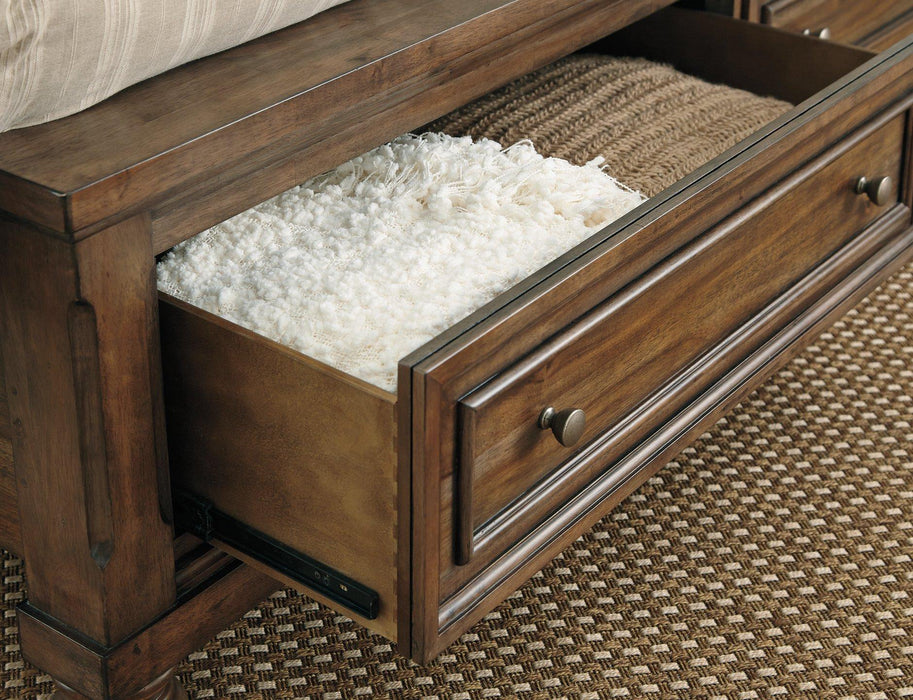 Flynnter Bed with 2 Storage Drawers Bed Ashley Furniture