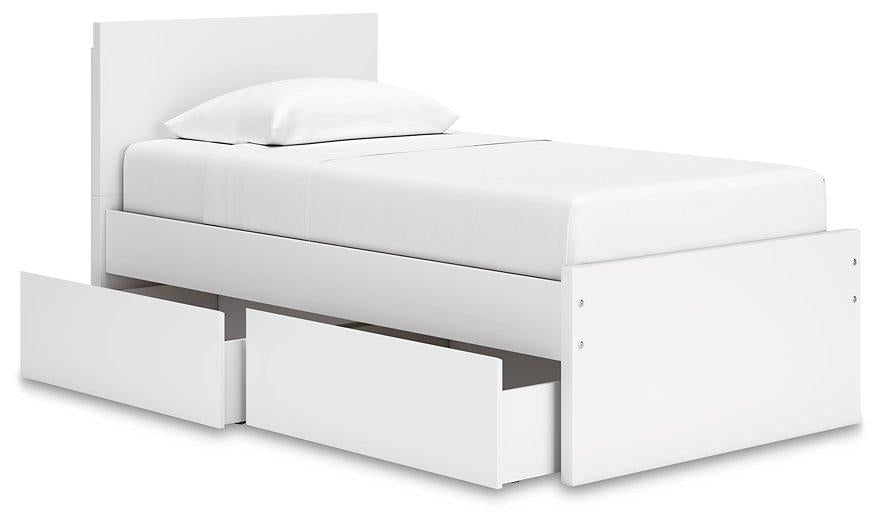 Onita Panel Bed with 1 Side Storage Bed Ashley Furniture