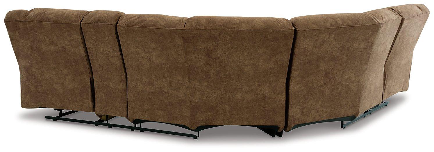 Partymate 2-Piece Reclining Sectional Sectional Ashley Furniture