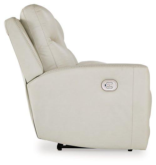 Mindanao Power Reclining Loveseat with Console Loveseat Ashley Furniture