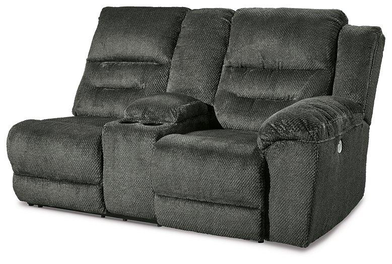 Nettington Power Reclining Sectional Sectional Ashley Furniture