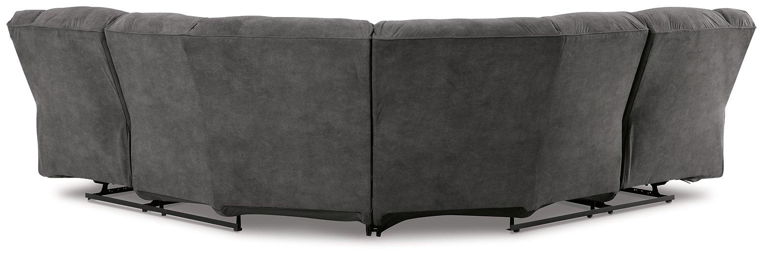 Partymate 2-Piece Reclining Sectional Sectional Ashley Furniture