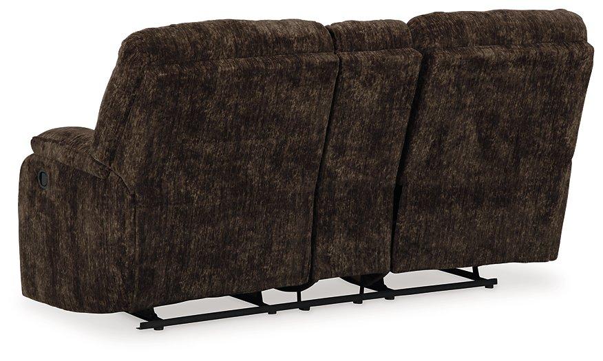 Soundwave Reclining Loveseat with Console Loveseat Ashley Furniture