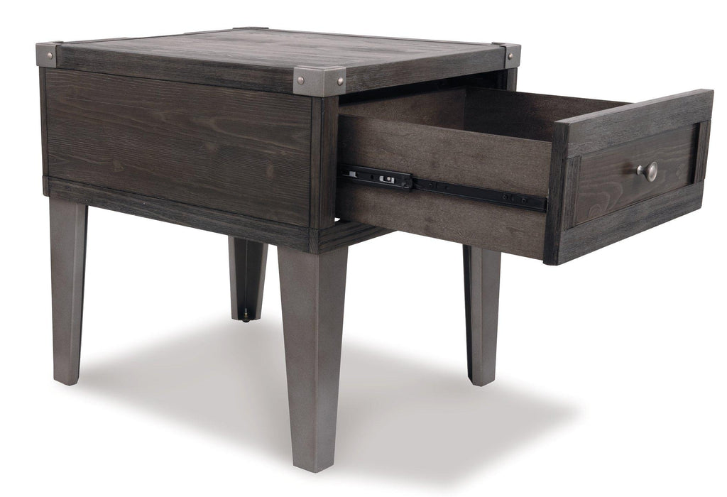 Todoe End Table with USB Ports & Outlets End Table Ashley Furniture