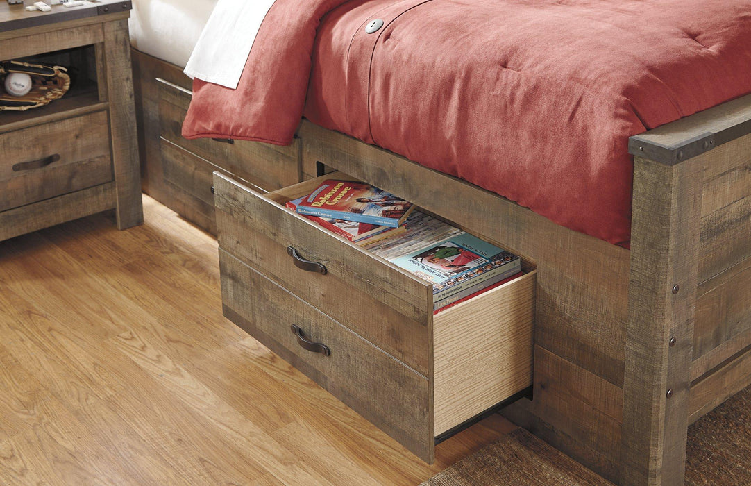 Trinell Youth Bed with 2 Storage Drawers Youth Bed Ashley Furniture