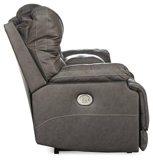 Wurstrow Power Reclining Loveseat with Console Loveseat Ashley Furniture