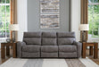 Next-Gen DuraPella Performance Fabric 3-Piece Dual Power Reclining Modular Sofa Sofa Ashley Furniture