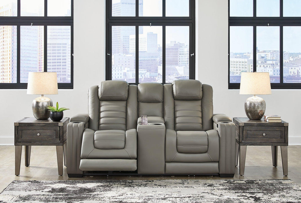 Backtrack Power Reclining Loveseat Loveseat Ashley Furniture