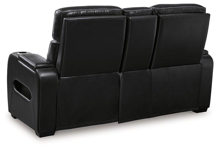 Boyington Power Reclining Loveseat with Console Loveseat Ashley Furniture