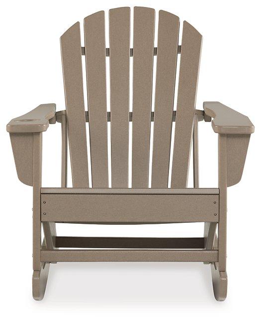 Sundown Treasure Outdoor Rocking Chair Outdoor Rocking Chair Ashley Furniture