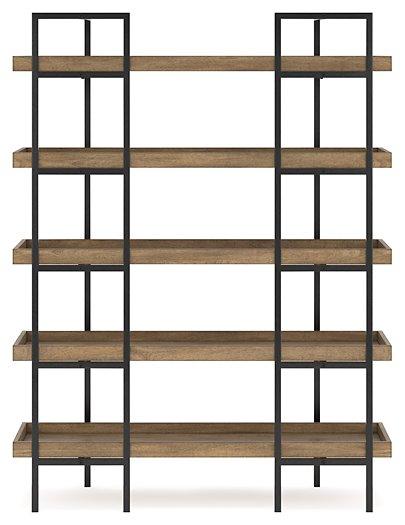 Montia 76" Bookcase Bookcase Ashley Furniture