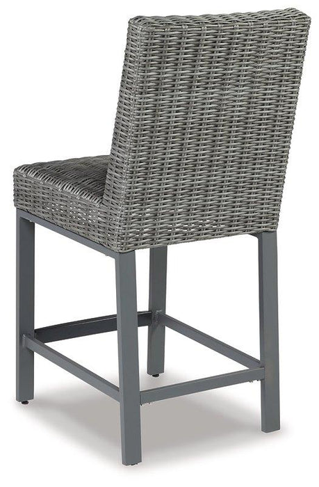 Palazzo Outdoor Barstool (Set of 2) Outdoor Barstool Ashley Furniture