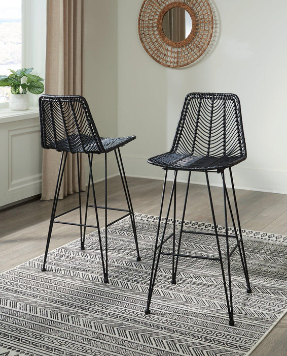 Angentree Bar Height Bar Stool Barstool Ashley Furniture