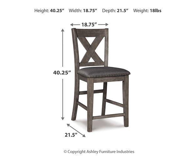 Caitbrook Counter Height Upholstered Bar Stool Stool Ashley Furniture