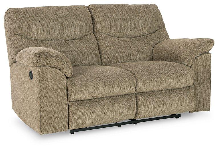 Alphons Reclining Loveseat Loveseat Ashley Furniture