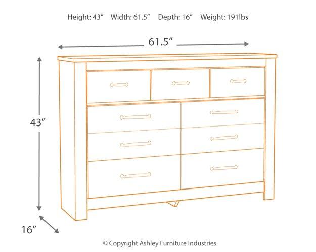 Bellaby Dresser Dresser Ashley Furniture