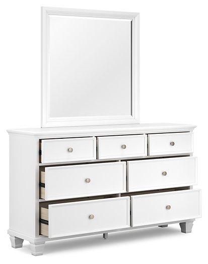 Fortman Dresser and Mirror Dresser & Mirror Ashley Furniture