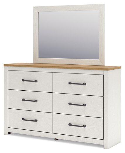 Linnocreek Dresser and Mirror Dresser & Mirror Ashley Furniture