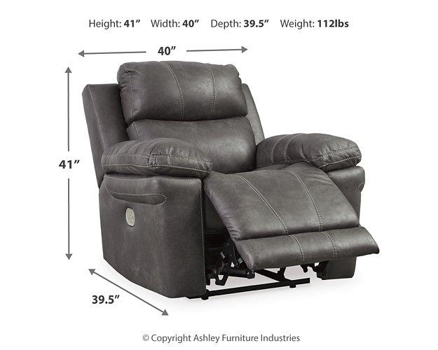 Erlangen Power Recliner Recliner Ashley Furniture