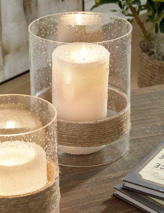 Eudocia Candle Holder (Set of 2) Candle Holder Ashley Furniture