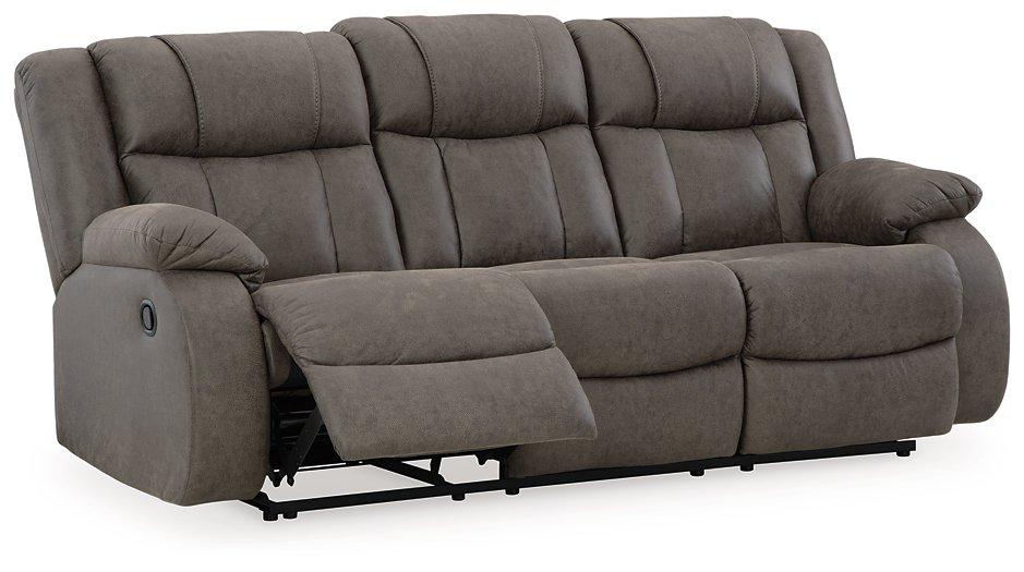 First Base Reclining Sofa Sofa Ashley Furniture