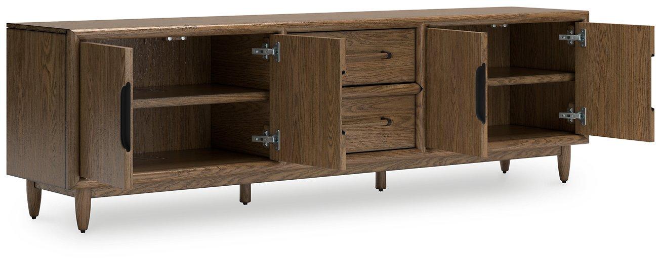 Roanhowe 85" TV Stand TV Stand Ashley Furniture