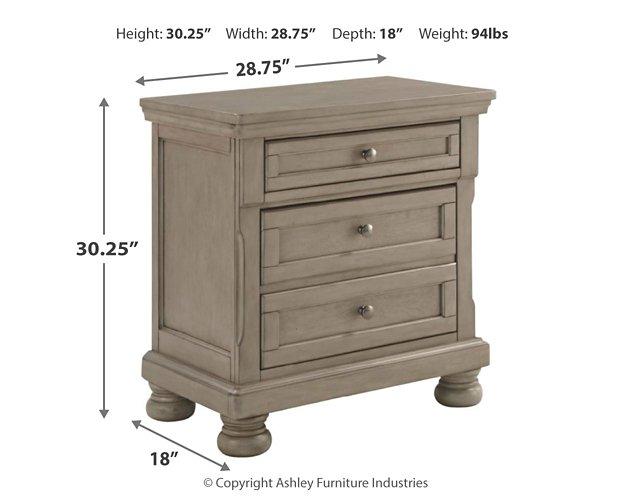 Lettner Nightstand Nightstand Ashley Furniture