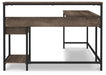 Arlenbry Home Office L-Desk with Storage Desk Ashley Furniture