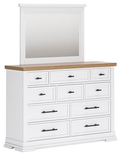 Ashbryn Dresser and Mirror Dresser & Mirror Ashley Furniture