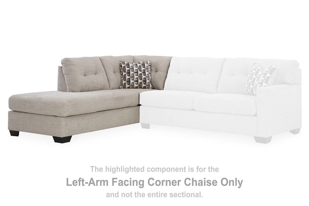 Mahoney 2-Piece Sectional with Chaise Sectional Ashley Furniture