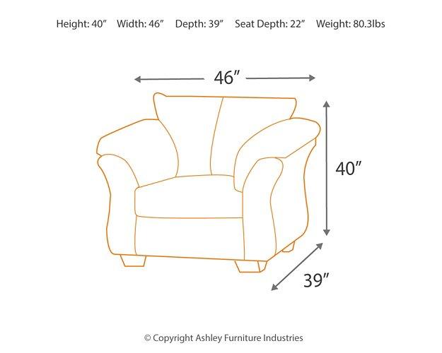 Darcy Chair Chair Ashley Furniture