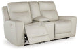 Mindanao Power Reclining Loveseat with Console Loveseat Ashley Furniture