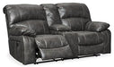 Dunwell Power Reclining Loveseat with Console Loveseat Ashley Furniture