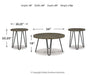 Hadasky Table (Set of 3) Table Set Ashley Furniture