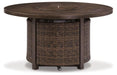 Paradise Trail Fire Pit Table Outdoor Fire Pit Table Ashley Furniture