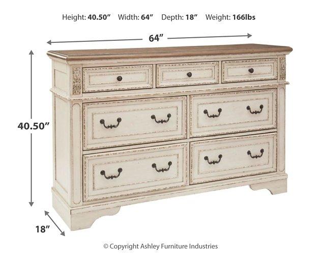 Realyn Dresser and Mirror Dresser & Mirror Ashley Furniture