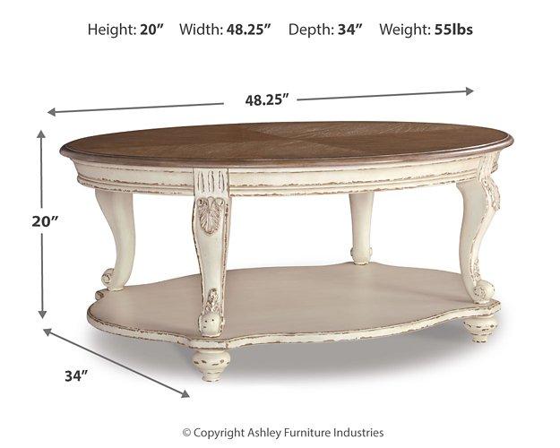 Realyn Coffee Table Cocktail Table Ashley Furniture