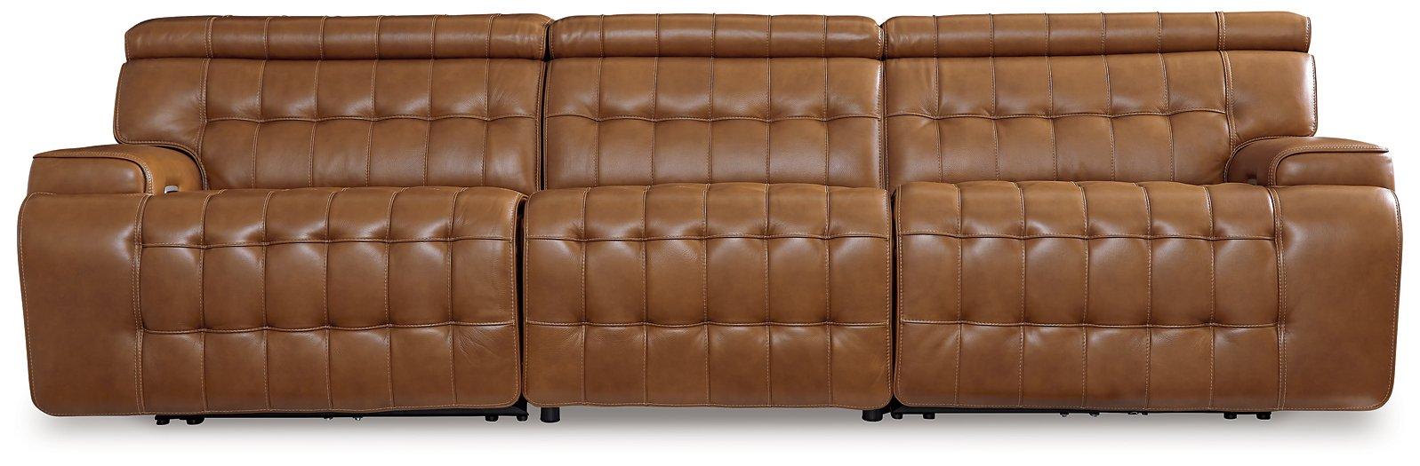 Temmpton Power Reclining Sectional Sofa Sectional Ashley Furniture