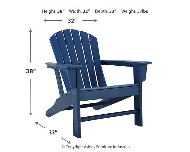 Sundown Treasure Adirondack Chair Outdoor Seating Ashley Furniture