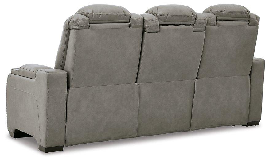 The Man-Den Power Reclining Sofa Sofa Ashley Furniture