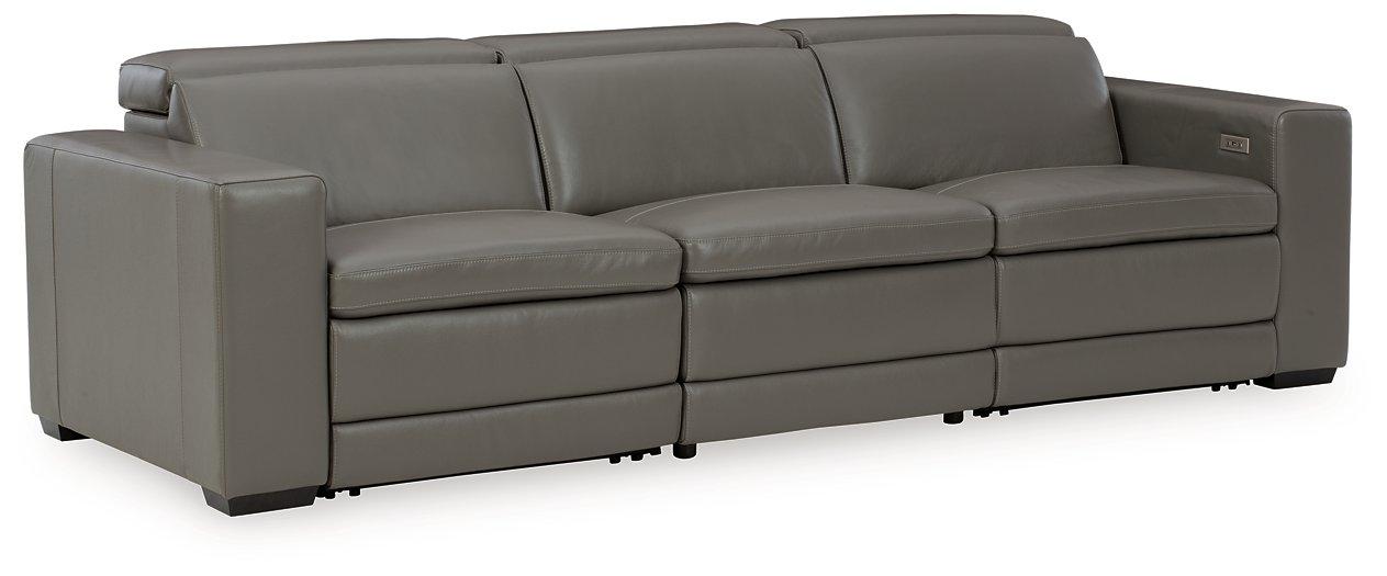 Texline 4-Piece Power Reclining Sofa Sectional Ashley Furniture