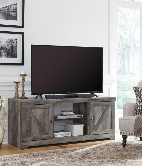 Wynnlow 4-Piece Entertainment Center with Electric Fireplace Entertainment Center Ashley Furniture