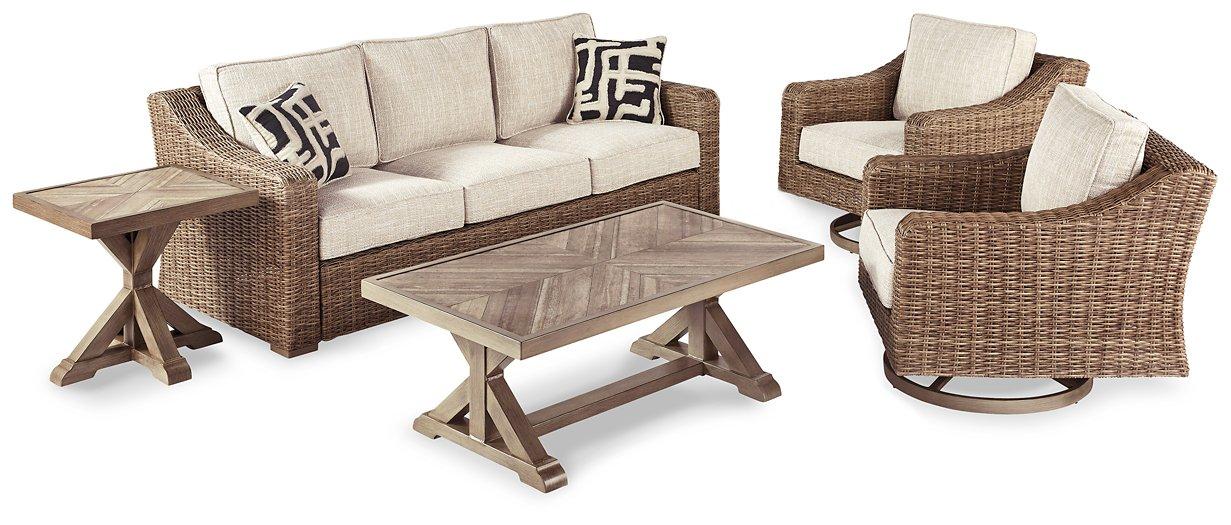 Beachcroft Outdoor Conversation Set Outdoor Seating Set Ashley Furniture