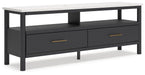 Cadmori 72" TV Stand Entertainment Center Ashley Furniture